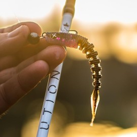 Monkey Lures Shaky Lui - 7.5 cm & 10 cm Rubber Fish - No Action Shad, Pintail, Zander Rubber Bait, Soft Bait, Artificial Bait (Grilled Zombie - Slightly UV Active, 10 cm - Pack of 6)