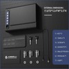 XDeer Biometric Wall Safe without Gas Strut for Quick Access,