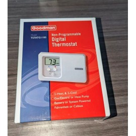 Goodman Digital Thermostat TSTATG1100 NON-PROGRAMMAB