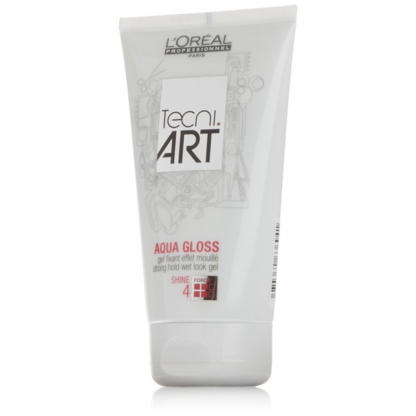 L'Oréal Professionnel TecniART Aqua Gloss, 150 ml, 1er Pack, (1x