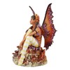 Ebros Gift Amy Brown FAE Garden Fantasy Fall Ebony Fairy