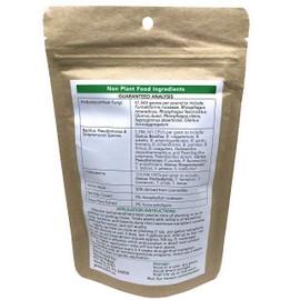 GreenEden EndoBoost Pro Mycorrhizal Fungi (7 Species) - Premium Endomycorrhizae Root Enhancer - 8oz. - Organic Microbial Inoculant - Living Soil Builders