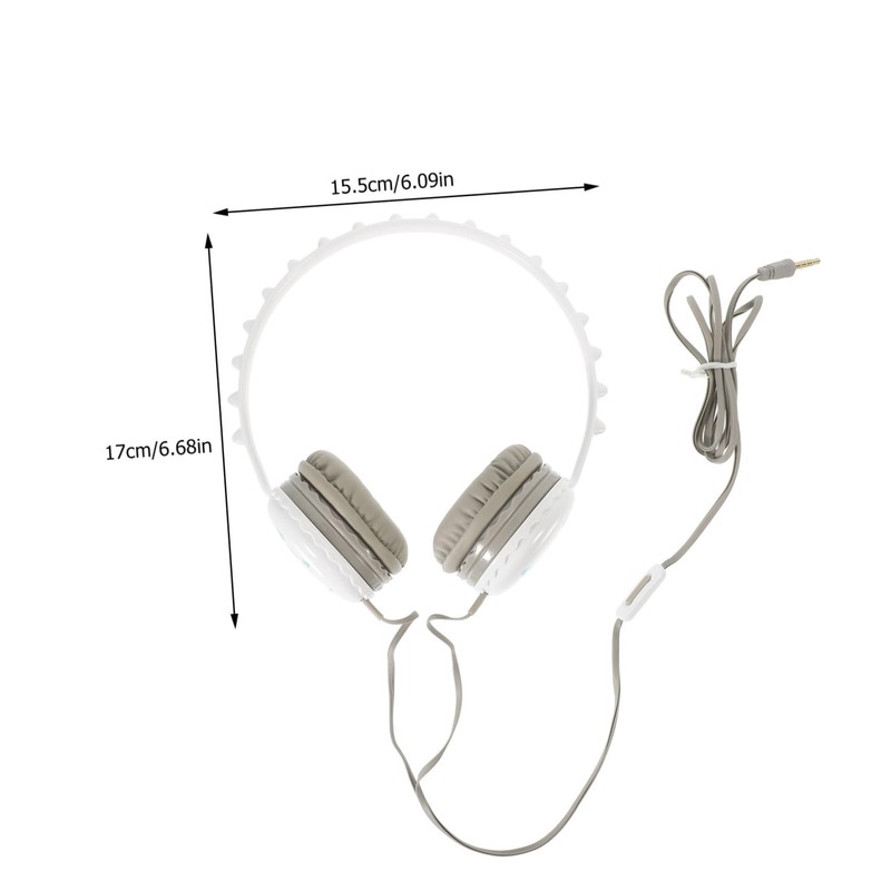 LABRIMP Over Ear Headphones Wired Gaming Headset with Microphone Lightweight