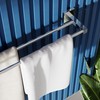 RUACQ Double Towel Bar, 24 Inch Towel Racks for Bathroom