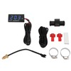 Motorcycle Digital Thermometer, DC 12V Ultra Thin Water Temperature Meter