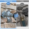 Coolrunner Vacuum Breaker Outside Faucet with Teflon Tape, for VACVBKX1B