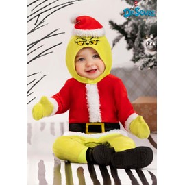 Infant The Grinch Santa Costume 9/12 Months
