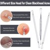 YMCCOOL Blackhead Remover Tool Kit,12Pcs Pimple Popper Comedone Extractor Tool
