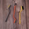 Durable Steel Wire Brush for Strong Cleaning, Easy Use, and Rust Removal 3 Pieces 5ea