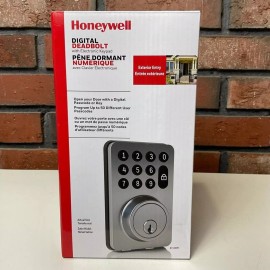 Honeywell Digital Deadbolt with Electronic Keypad Satin Nickel New Model 8714009