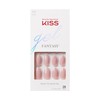 KISS Gel Fantasy "Windy City" Pink Short - 28 Press