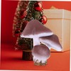 ORFOFE Unique 3-Headed Mushrooms 6pcs Foam Mushroom Figurines Natural Garden