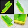HOMSFOU Rubber Sponge Grout Float Tool Handheld Caulking Trowel for