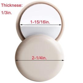 28PCS 2-1/4in.Self Stick Carpet Sliders Self Adhesive Furniture Moving Slider for Carpet Slider,Self-Adhesive Furniture Slider,Moving Pads Moving Furniture Sliders,Furniture Mover Glides Glider