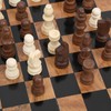 3 in 1 MultiFunctional Folding Wooden Chess Checkers Board Game