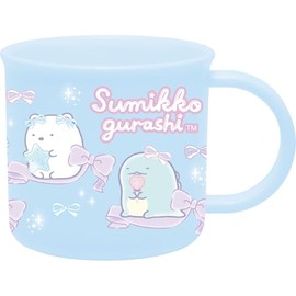 San-X Sumikko Gurashi Plastic Cup, KA28302, H 2.5 inches × W 2.7 inches (65 mm × 70 mm)