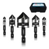 Countersink Drill Bit Set 5-Piece, M2 HSS, 82 Degree, 5