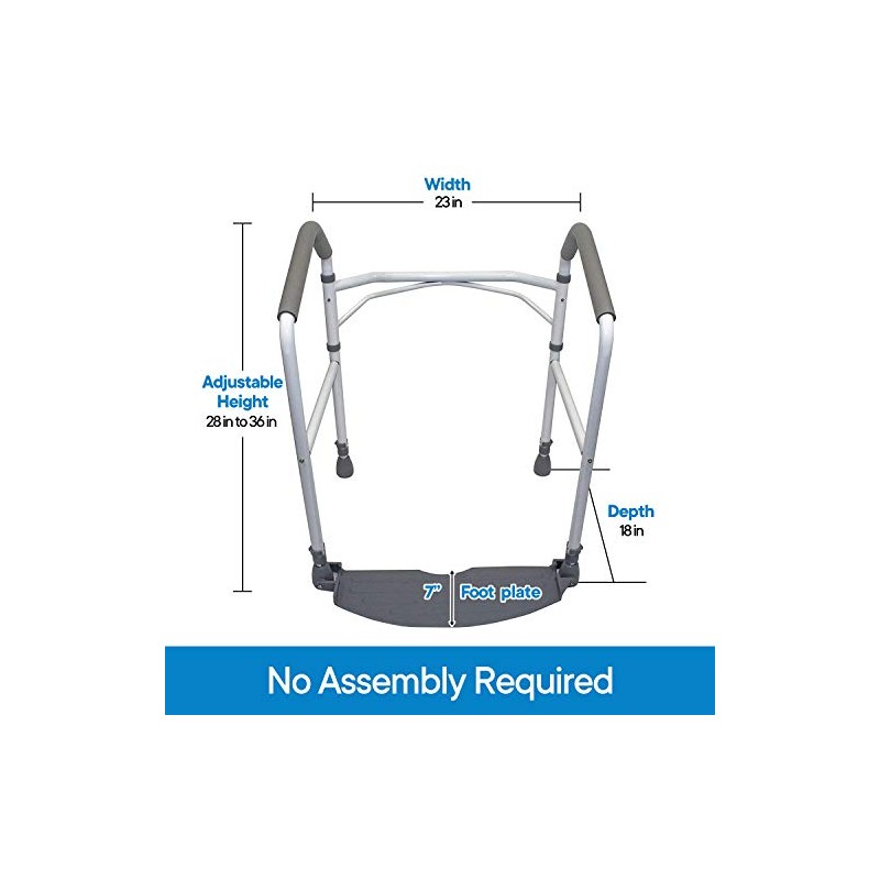 RMS Toilet Safety Frame & Rail - Folding & Portable