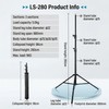 NiceFoto SL-280B Studio Light Stand Professional Grade 260cm Adjustable Tripod