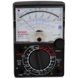 Tekpower 8-Function 19-Range Analog Multimeter, YX360-TRE-B by Tekpower