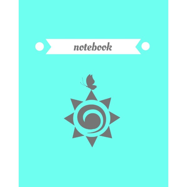 Teal College Ruled Notebook