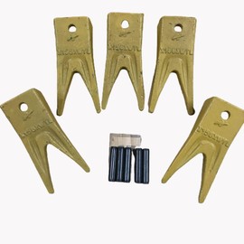 5 PK X156TW X156XWTL X156WTL Rock Teeth,PIN P156 FITS for Mini Excavator