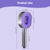 Hibbent Filtered Shower Head High Pressure 3 Setting Handheld Spray
