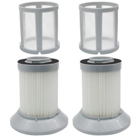 Aolleteau Filter Compatible with Bissell Zing Bagless 1665 and AeroSwift Compact 2156 Canister Vacuums Models 2156A, 2156E, 21562, 1665W, 1665, 16652, Compare to Part# 1613056 (2 Pack)