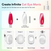 PEACECOLOR 50Pcs Poly Nail Gel Kit with U V Light