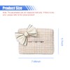 DUSCOKE Car Tissue Holder, Cute Bow Tissue Box Cover for