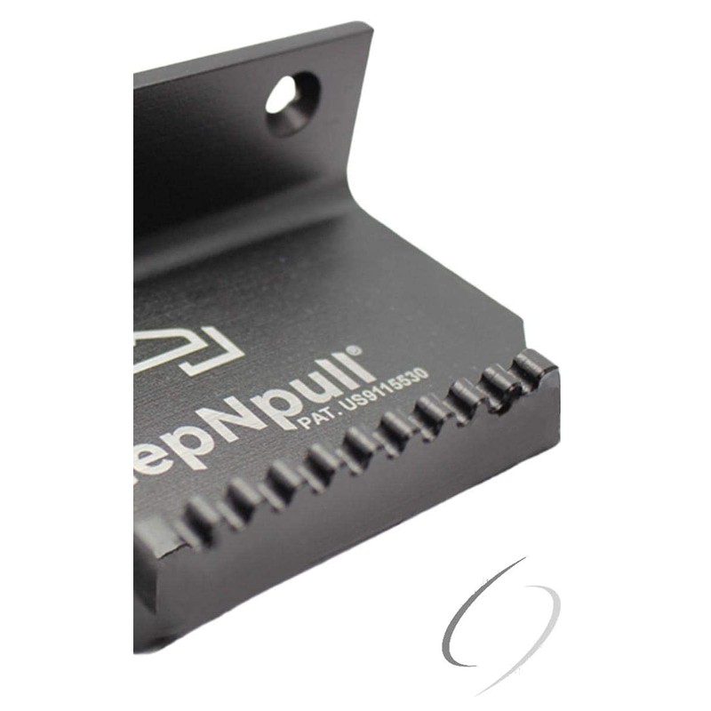 STEP-N-PULL StepNpull SNPE-BLK Foot Operated Door Pull Black Finish