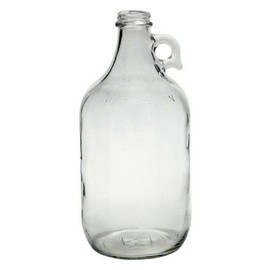 Clear Flint 1/2 Gallon Glass Jug New