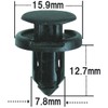 NCSW-004-10 Push Rivets / Interior Linings Clip Front Bumper for