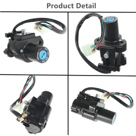 LABLT Ignition Switch Seat Lock Fuel Gas Cap Key Sets Replacement for Honda CBR900RR CBR929RR CBR954RR 2000-2003