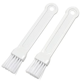 Chef Craft Select Plastic Mini Pastry Brush, 7 inches in length 1 inch width 2 piece set, White