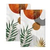 Mid Century Dish Towels 16x24 inches Pack of 2, Boho