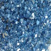 ELEMENT Pacific Blue Reflective 1/4" Fire Pit Fire Glass 10lbs