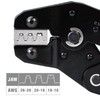 iCrimp SN-48B ピン圧着工具 3.96/4.8/5.08/6.3mm 26-16AWG クリンパー 0.14-1.5mm² デュポン&JST-SM モレックスコネクタと端子用