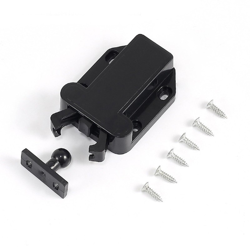 6 Pcs Touch Release Catch Latch Cupboard, Push to Open