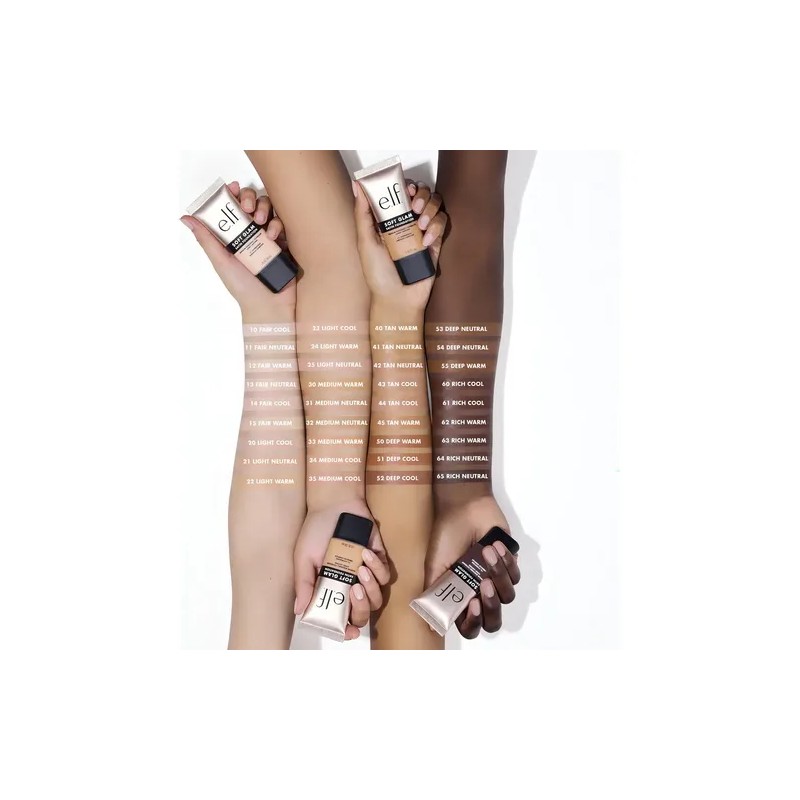 Elf Base De Maquillaje Soft Glam Satin 12 Fair Warm