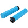1Pair Mountain Bike Silicone Handlebar Grip Cover Unilateral Locked Non-slip