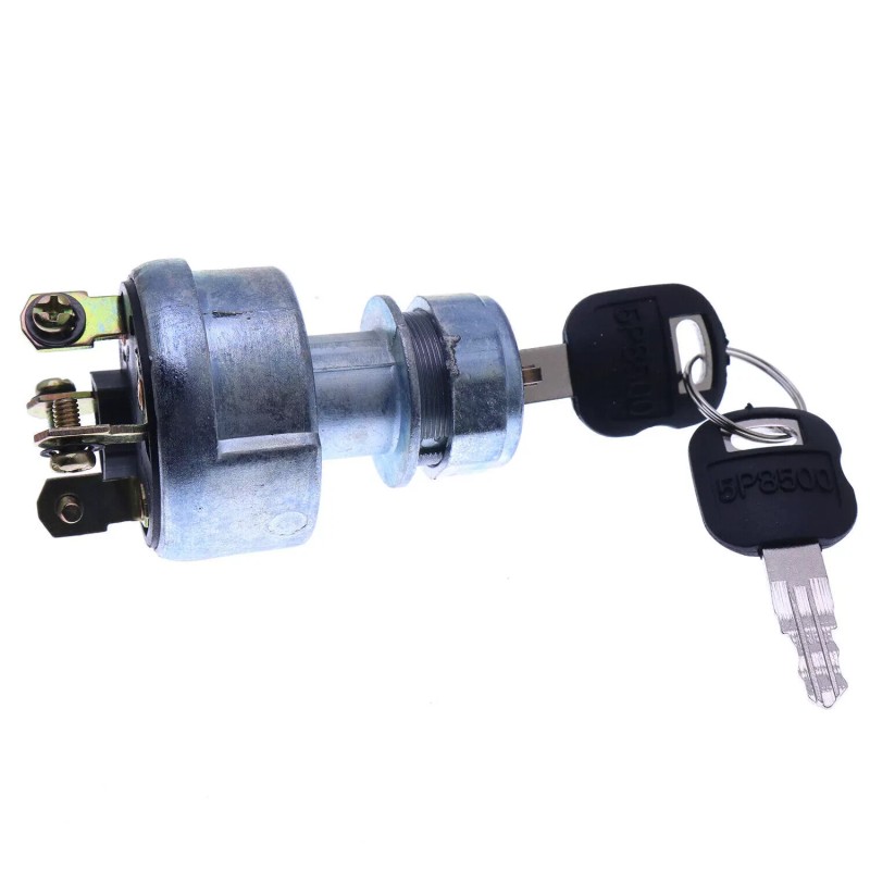 Ignition Starter Switch with 2 Keys 9G-7641 For Caterpillar 936F