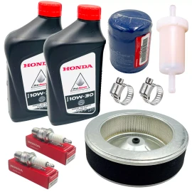 Kindza Tune Up KIT For Honda IGX700 IGX800 GX700 Air & Oil Fuel Filter 2pk spark plugs