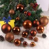 GameXcel 24Pcs Christmas Balls Ornaments for Xmas Tree - Shatterproof