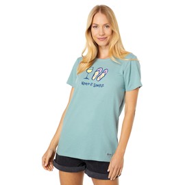 Life is Good Keep It Simple Crusher-Lite™ Tee Smoky Blue XXXL (US 22)