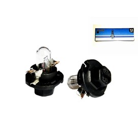 M-Tech Z57 Lamp BX8.4D 12V/1.2W Set of 10 Black
