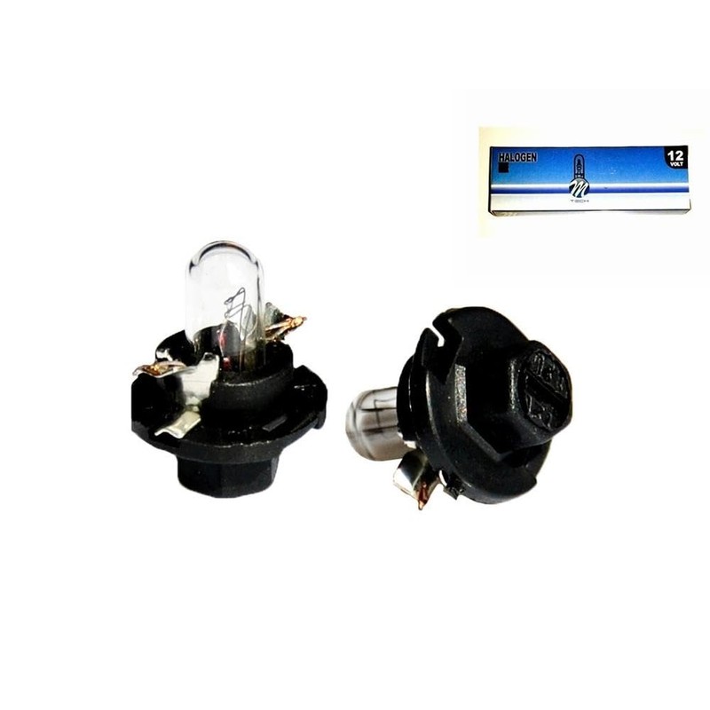 M-Tech Z57 Lamp BX8.4D 12V/1.2W Set of 10 Black