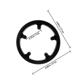 FRCOLOR Bicycle Chain Ring Sprocket Cover 5 Holes Universal Chain Guard Set of 2 Fixed Gear for Mountain Bike Front Sprocket