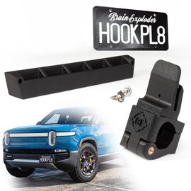 Tow Hook Plate Mount and Adapter for 2022-2024 Rivian R1T/R1S