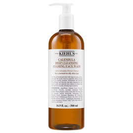Kiehl's Calendula Deep Cleansing Foaming Face Wash, 1 pack, 500ml / 키엘 칼렌듈라 딥 클렌징 포밍 훼이스 워시, 1개, 500ml